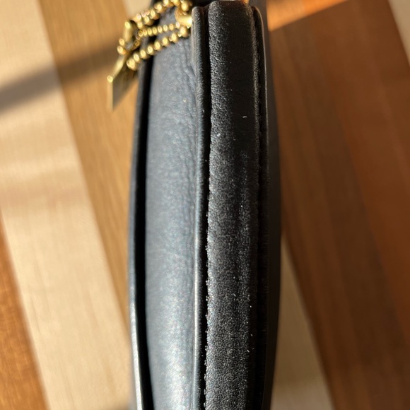 Coach Casino 9924 Black Leather Crossbody Bag - Picture 4 of 14